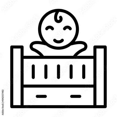 Baby Crib Icon