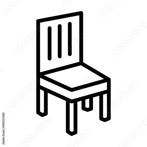 Dining Chair Icon