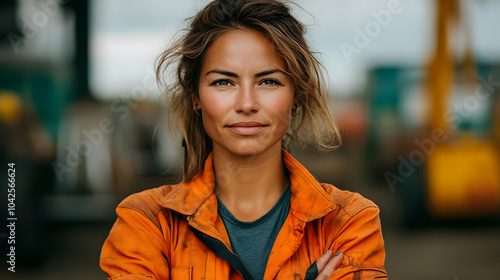 Confident woman in work att...
