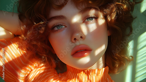 Close-up portrait of a pers...
