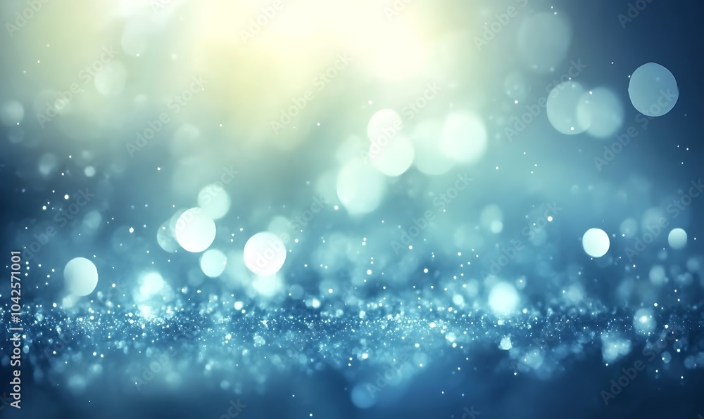 Soft, shimmering blue bokeh with a dreamy ambiance, creating a serene and enchanting visual effect. Soft, shimmering blue bokeh with a dreamy ambiance, creating a serene and enchanting visual effect.
