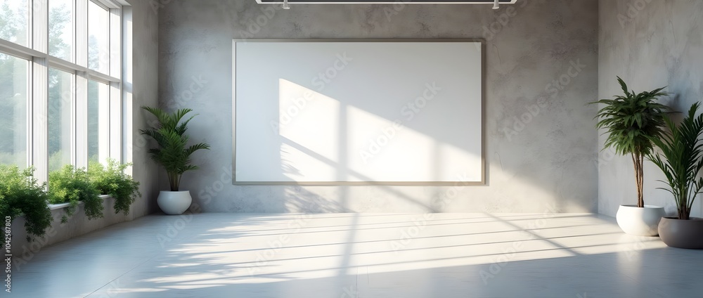 empty office room, Generated Ai empty office room, Generated Ai