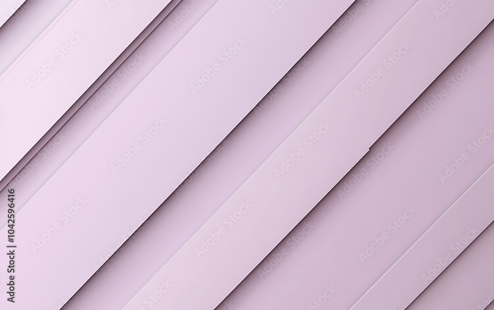 Obraz premium A close-up of textured, angled strips in soft lavender, creating a modern, minimalist aesthetic.