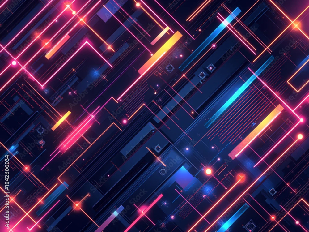 Abstract lightning background Design template Abstract lightning background Design template