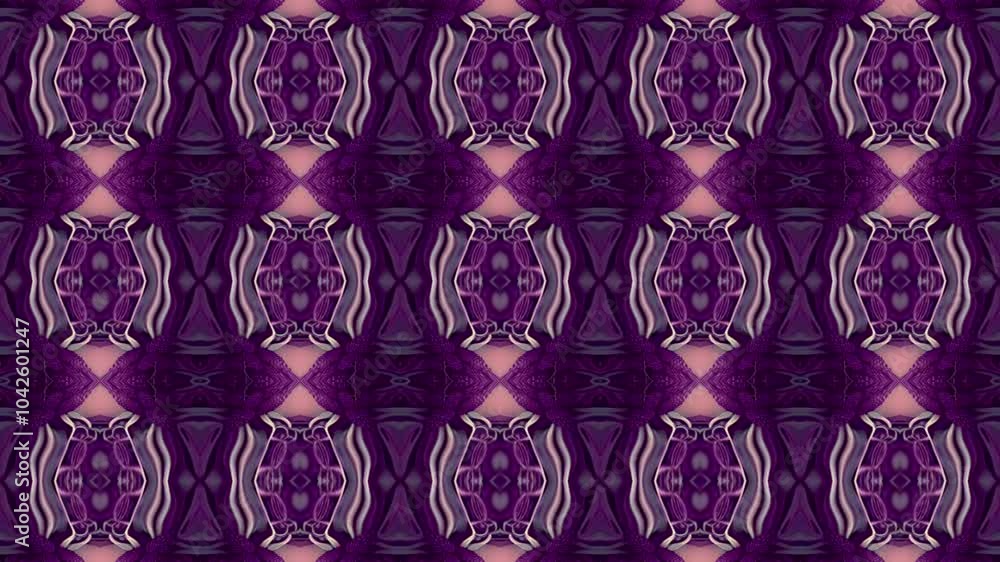 Abstract symmetrical composition. Looped bg for show or events Abstract symmetrical composition. Looped bg for show or events