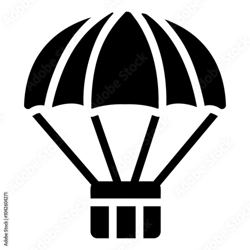 parachute Solid icon