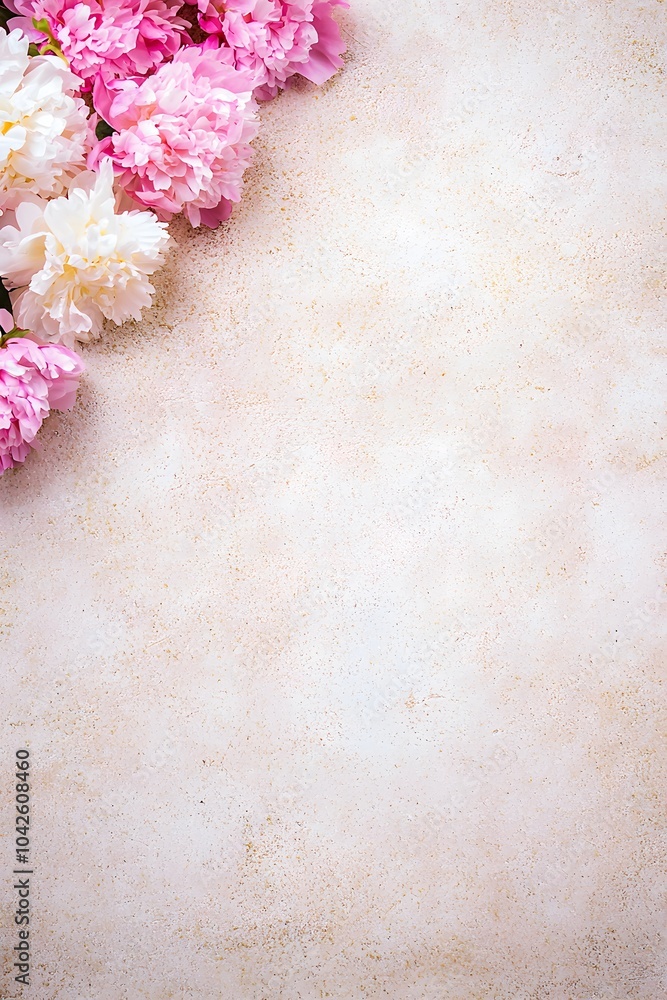 Elegant Bouquet of Pink and White Peonies Elegant Bouquet of Pink and White Peonies