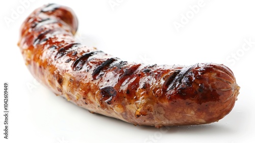 Close Up of a Grilled Sausage