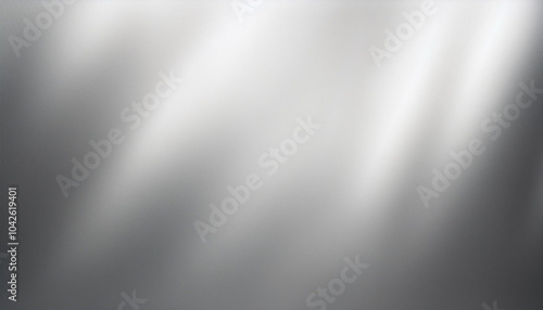 silver-to-white abstract gradient background with a smooth texture, symbolizing purity, balance, and transition. The elegant gradient reflects simplicity, serenity, and the flow of ideas or emotions