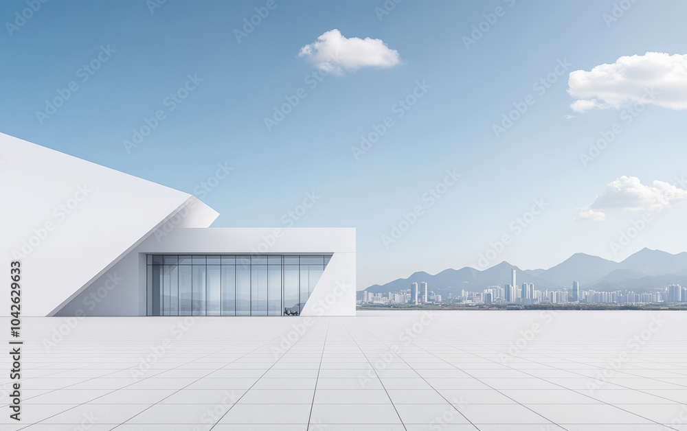 Minimalist modern art building space structure
Minimalist modern art building space structure