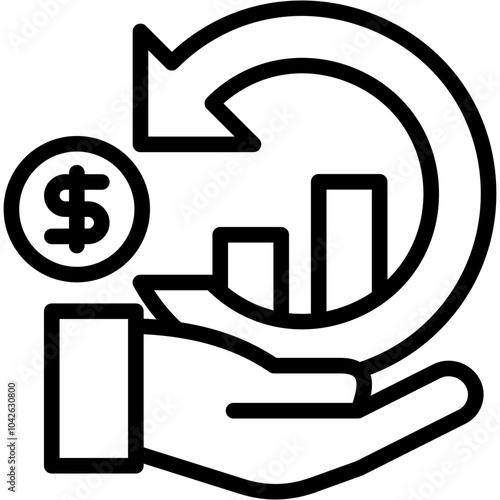 Investment Return Icon