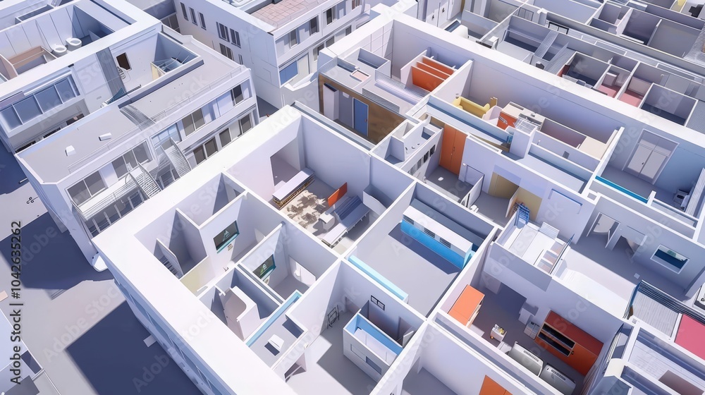 Create captivating 3D illustrations of emergency evacuation plans for buildings and public spaces Create captivating 3D illustrations of emergency evacuation plans for buildings and public spaces