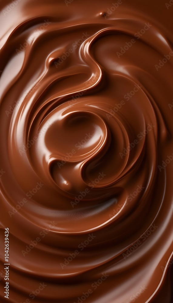 Smooth Melted Chocolate Texture Smooth Melted Chocolate Texture