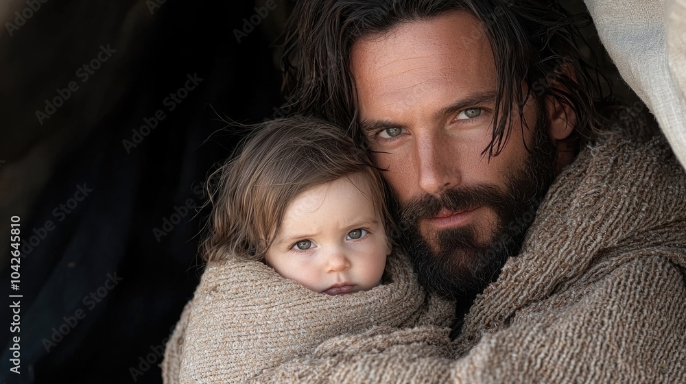 Honoring St. Joseph's Day: portrayal of Joseph, father of Jesus Christ, emphasizing his significance, reverence as key figure in Christian faith, familial devotion. Honoring St. Joseph's Day: portrayal of Joseph, father of Jesus Christ, emphasizing his significance, reverence as key figure in Christian faith, familial devotion.