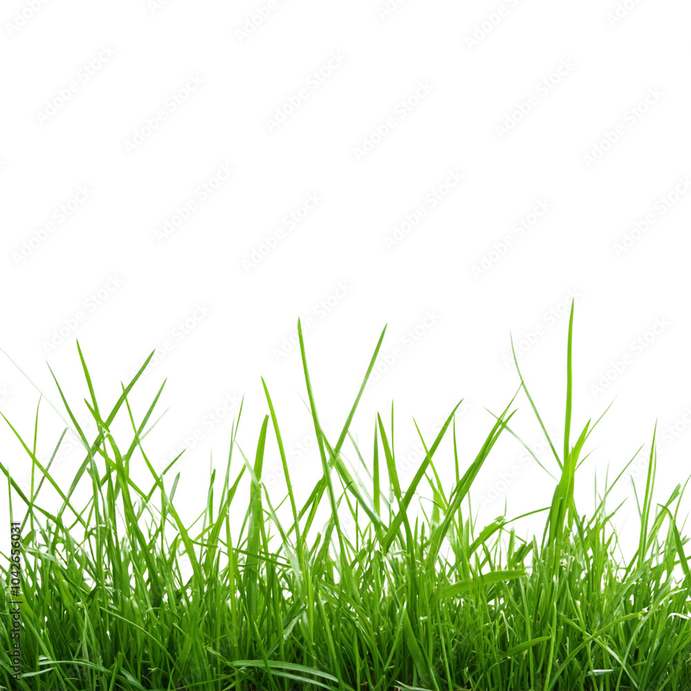 Grass Isolated on Transparent Background Grass Isolated on Transparent Background