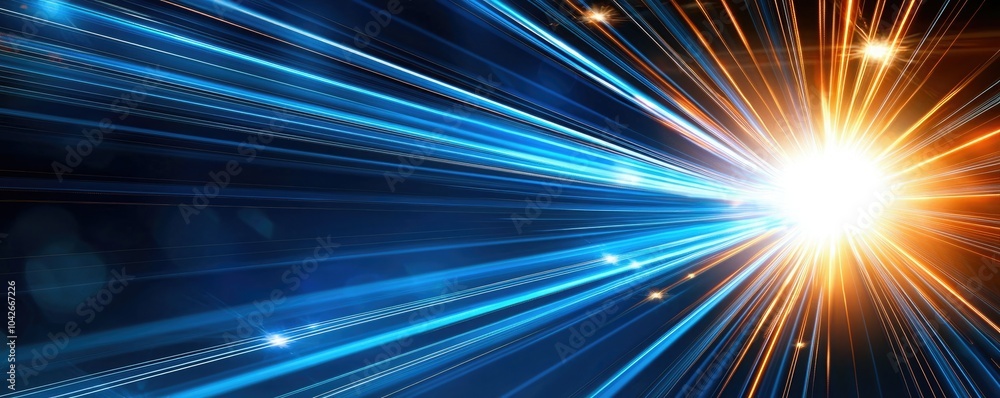 Dynamic light rays radiate from a bright source, creating a vibrant and energetic background suitable for creative projects. Dynamic light rays radiate from a bright source, creating a vibrant and energetic background suitable for creative projects.