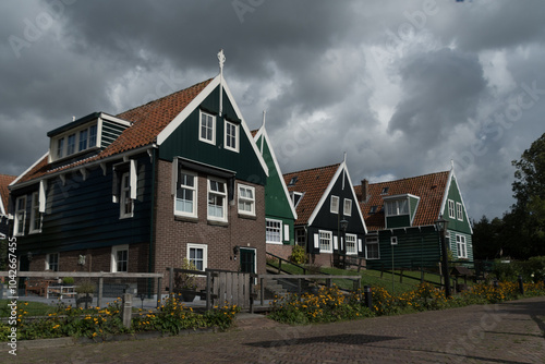 Marken yards and cottages near Kerkbuurt and Wilhemina Brug - 3 photo