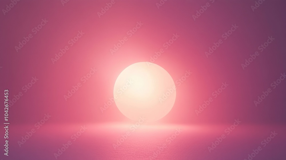 Smooth Pink Gradient Background with Soft Glow Smooth Pink Gradient Background with Soft Glow