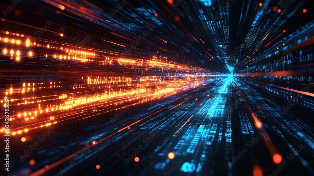 Abstract technology background of high speed global data transfer Abstract technology background of high speed global data transfer