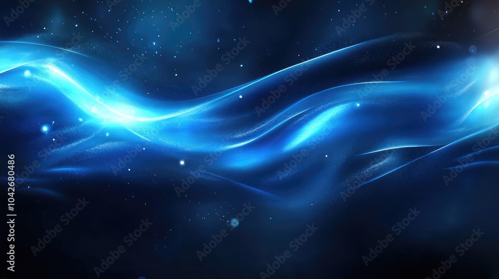 Vibrant Blue Gradient with Liquid Streaks Vibrant Blue Gradient with Liquid Streaks