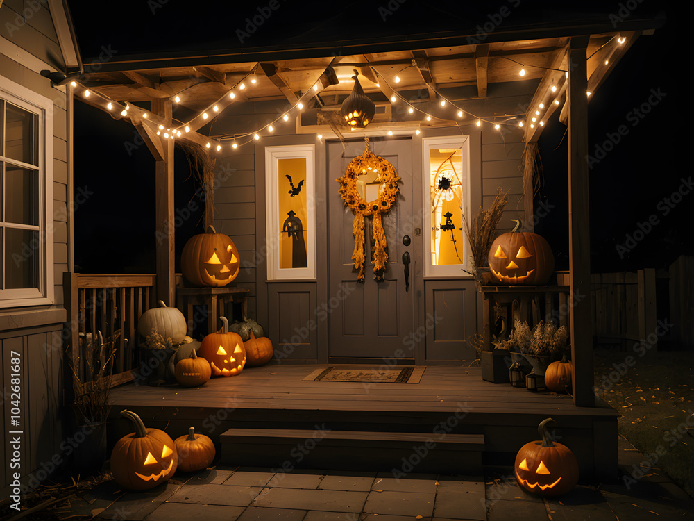 Obraz premium Decorations on Halloween day