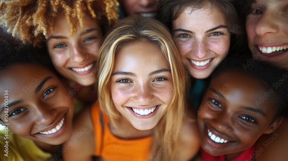 Fototapeta premium Diverse Group of people Happiness, Diversity