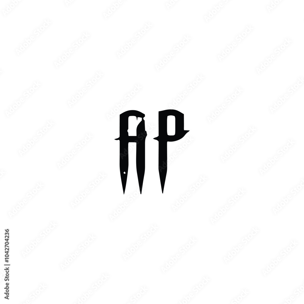 AP monogram logo design letter text name symbol monochrome logotype alphabet character simple logo AP monogram logo design letter text name symbol monochrome logotype alphabet character simple logo