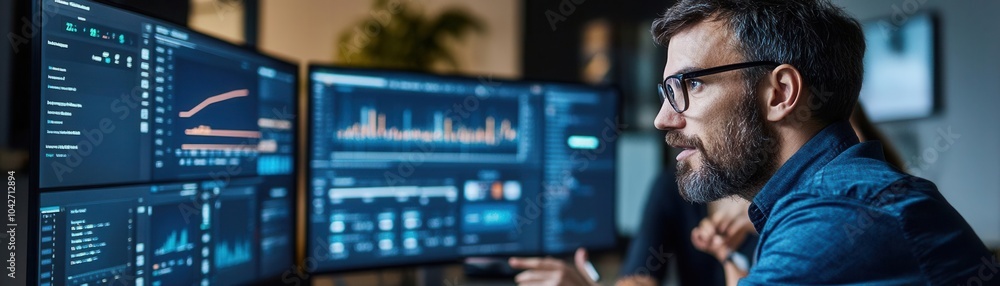 Startup team in a video call discussing e-commerce financial strategy, screens displaying charts, remote collaboration Startup team in a video call discussing e-commerce financial strategy, screens displaying charts, remote collaboration