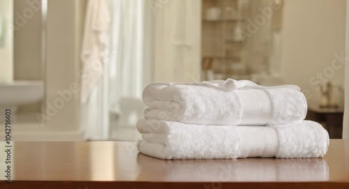 stack of towels