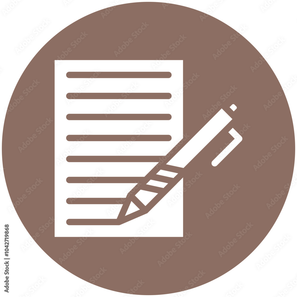 Writing vector icon illustration of Literature iconset. Writing vector icon illustration of Literature iconset.