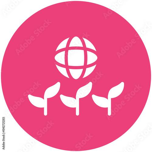 Environment vector icon illustration of Protesting and Civil Disobedience iconset.