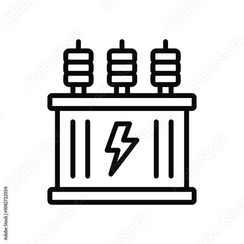transformer icon vector design template simple and clean