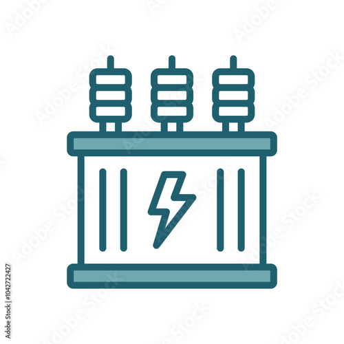 transformer icon vector design template simple and clean