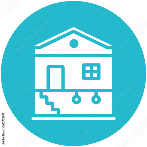 Basement vector icon illustration of Home Improvements iconset.