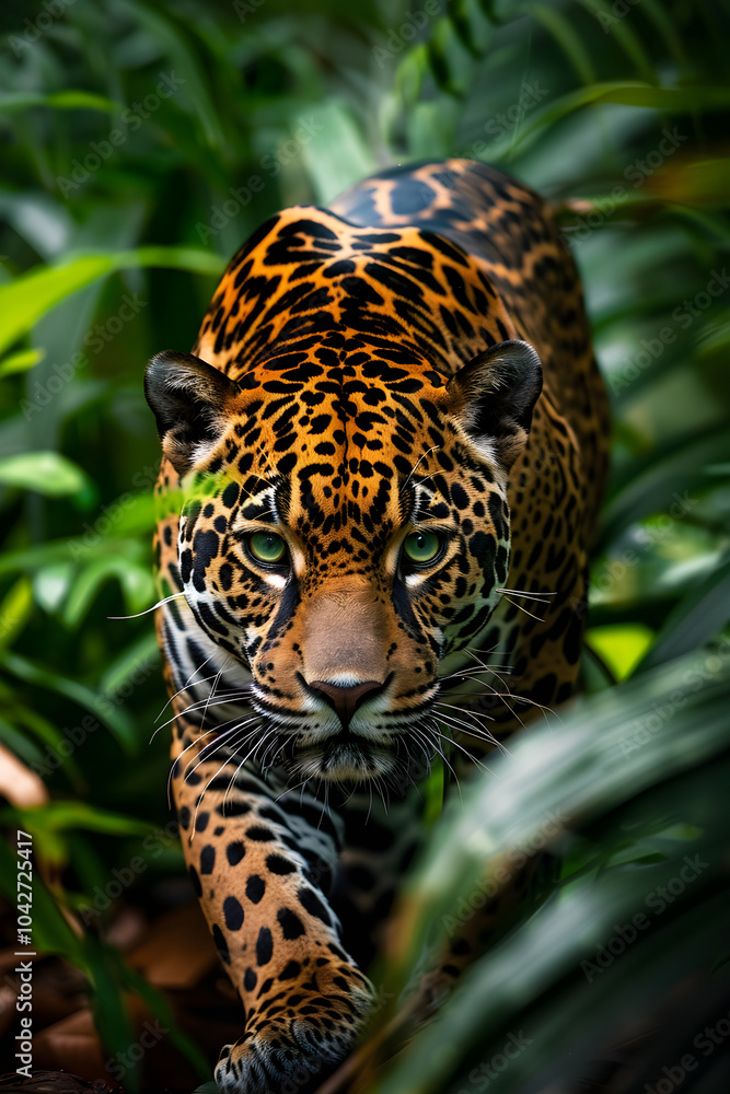 In the Heart of the Jungle: An Intimate Glimpse into the Life of a Majestic Jaguar In the Heart of the Jungle: An Intimate Glimpse into the Life of a Majestic Jaguar