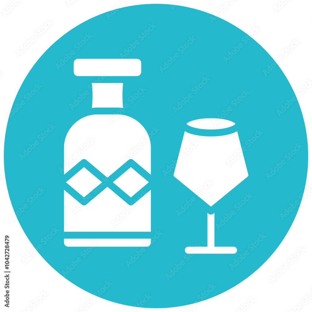 Italian Wine Bottle vector icon illustration of Italy iconset. Italian Wine Bottle vector icon illustration of Italy iconset.