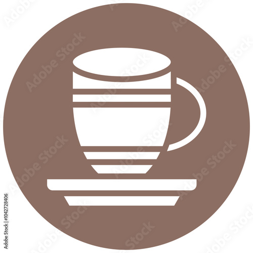 Espresso Cup vector icon illustration of Italy iconset.