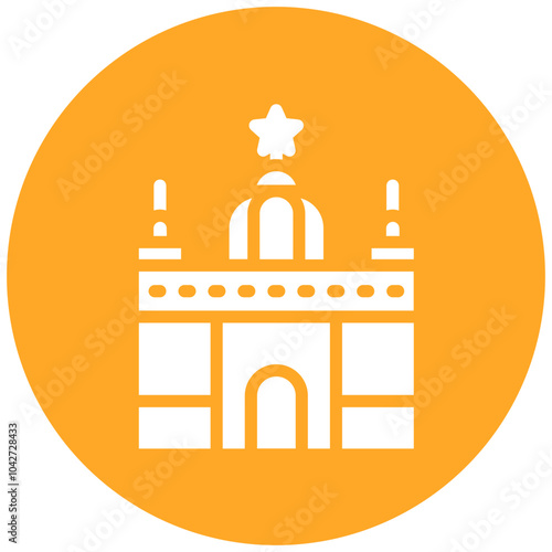 Vatican City vector icon illustration of Italy iconset. photo