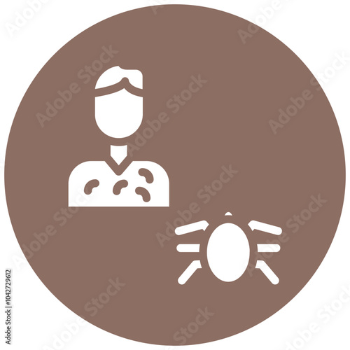Vector-Borne Disease vector icon illustration of Infectious Diseases iconset.