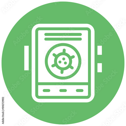 Contact Tracing vector icon illustration of Infectious Diseases iconset.