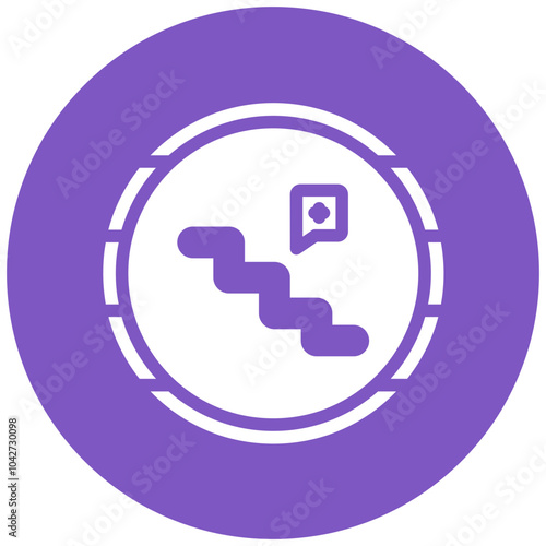 Cancer Staging vector icon illustration of Chemotherapy iconset.