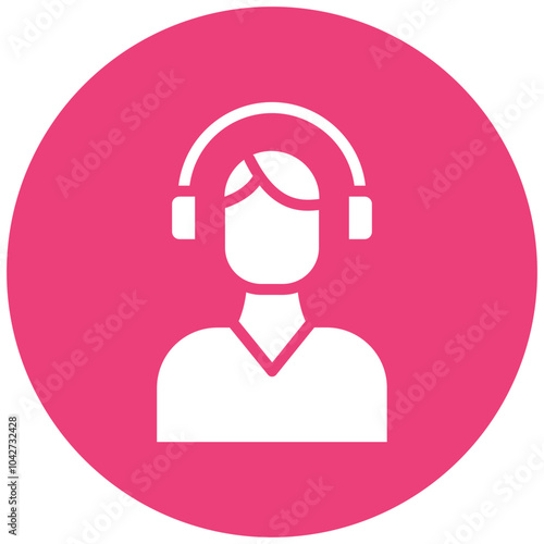 Supportiveness vector icon illustration of Leadership iconset.