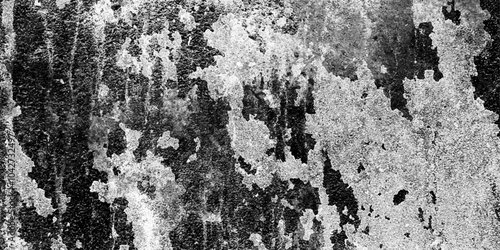 Wallpaper Mural Grunge black and white crack paper texture design and texture of a concrete wall with scratches background. Stone texture for painting on ceramic tile and Surface of old and dirty outdoor wall. Torontodigital.ca