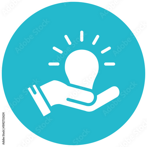 Inspiration vector icon illustration of Leadership iconset.