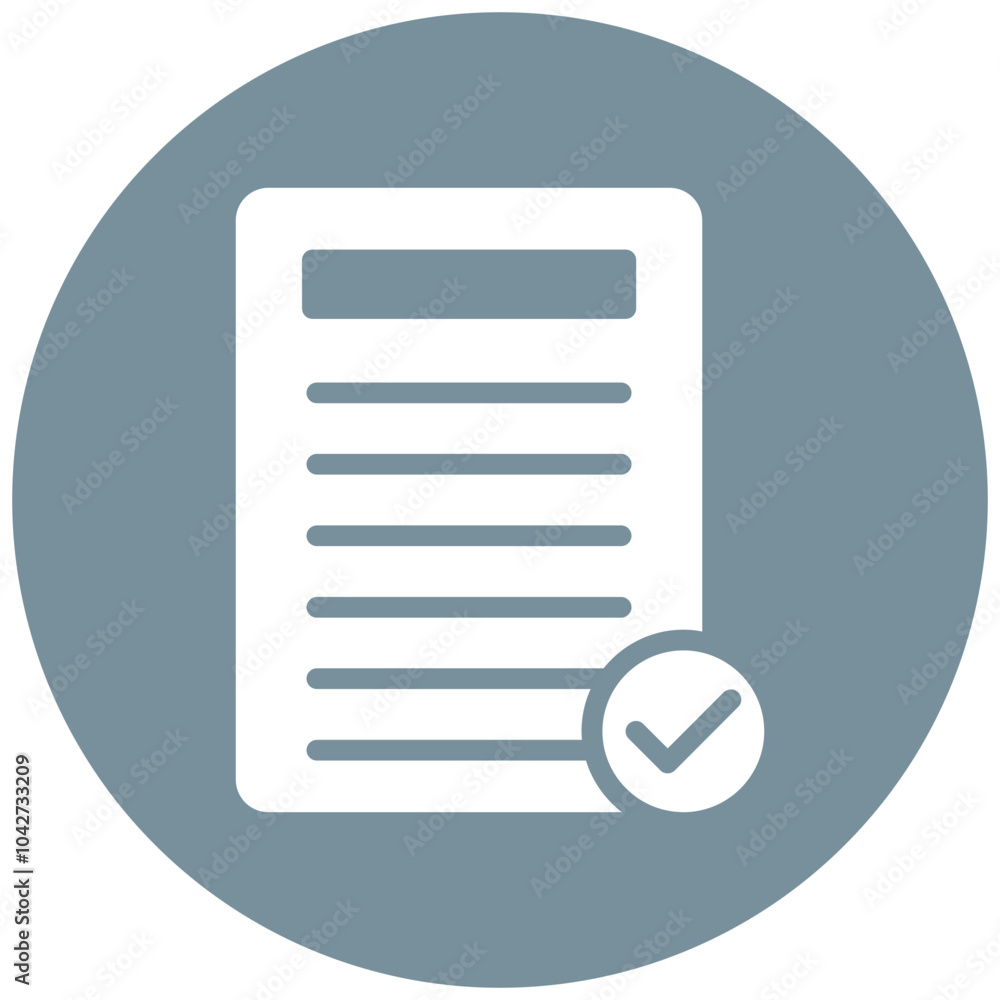Verification vector icon illustration of Quality Assurance iconset. Verification vector icon illustration of Quality Assurance iconset.