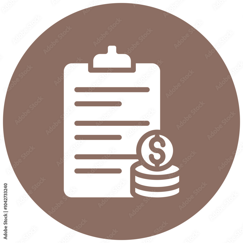 Audit vector icon illustration of Quality Assurance iconset.