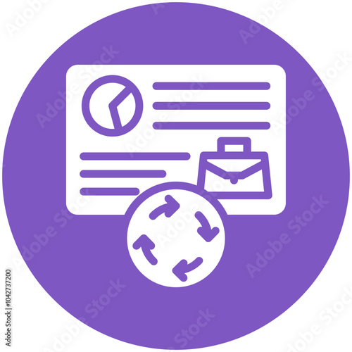 Refresher Training vector icon illustration of Business Training iconset.