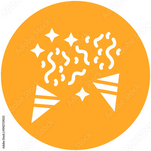 Party vector icon illustration of Award Events iconset.