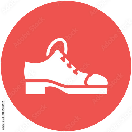 Shoes vector icon illustration of Fashion Ecommerce iconset.