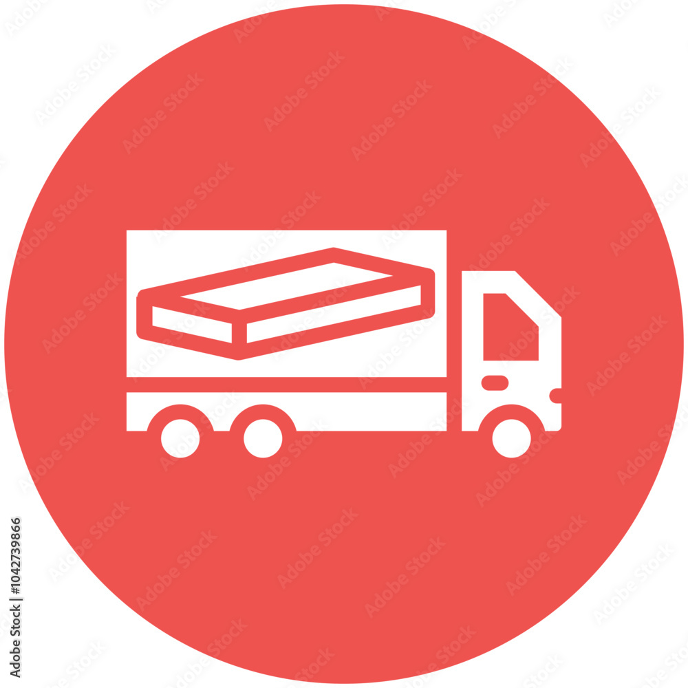Domestic Shipping vector icon illustration of Fashion Ecommerce iconset. Domestic Shipping vector icon illustration of Fashion Ecommerce iconset.